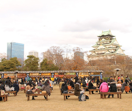 【USJ】信州真田オリジナルフードに舌鼓!「戦国・ザ・リアル at 大坂城」“楽市楽座”グルメ 画像