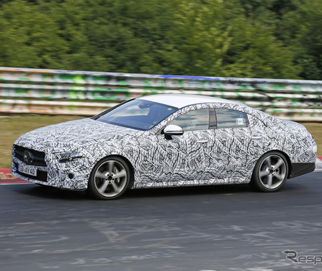 メルセデス CLS 次期型に直6エンジン復活…シューティングブレークは廃止か 画像