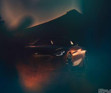 これがBMW Z4新型だ!ボディ半見せ画像を公式リーク 画像