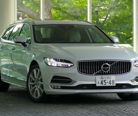 【ボルボ V90ディーゼル 試乗】往年のモデル思い出させる心地よさ…島崎七生人 画像