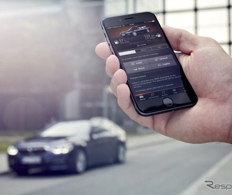 BMWがデジタルキー、スマホでエンジン始動… 8シリーズ と X5 新型に設定へ 画像