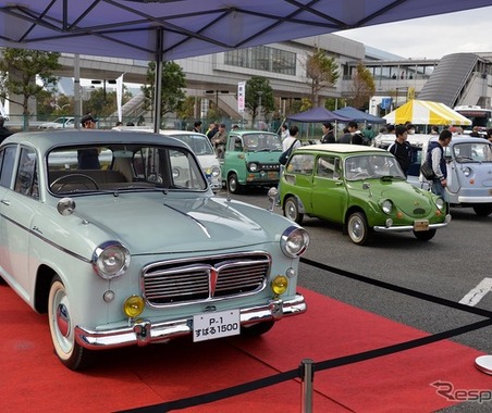 700台のクラシックカーが集結、特集はスバル…お台場旧車天国2018 画像