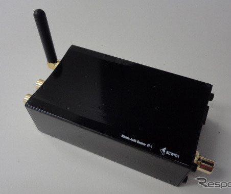 BEWITH、ワイヤレスオーディオレシーバー RT-1 発売 Bluetooth経由で高音質再生 画像
