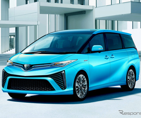 トヨタ エスティマ、ついにモデルチェンジへ…燃料電池車として2020年発表か 画像