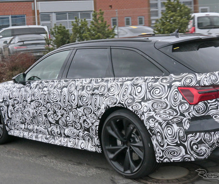 アウディ RS6アバント 次期型はプラグインに!? スーパーワゴンは700馬力へ 画像