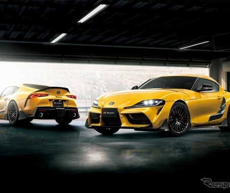 【トヨタ スープラ 新型】TRD、GRパーツを発売…CFRP製エアロパーツと19インチ鍛造アルミ 画像