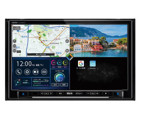 “Clarion”の『Quad Viewナビゲーション』が一層進化! 9型に加え8型も新登場! 魅力を総チェック! 画像