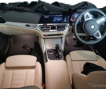 BMW 4シリーズ 次期型、運転席&後部座席まで丸見え!これが「ミニ8シリーズ」の全貌だ 画像