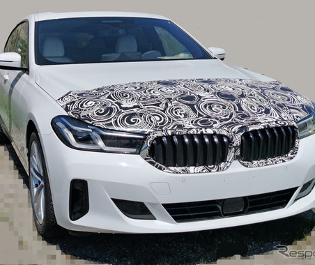 BMW 6シリーズ グランツーリスモ 初の改良新型、デビュー直前フルヌードを激写! 画像