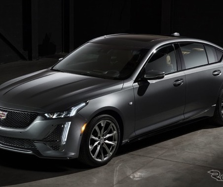 キャデラック CT5 に2021年型、5シリーズ や Eクラス 対抗モデル…今秋米国発売へ 画像