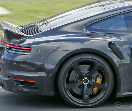 GT3テクノロジーを流用?ポルシェ 911ターボ、謎のプロトタイプの正体は 画像
