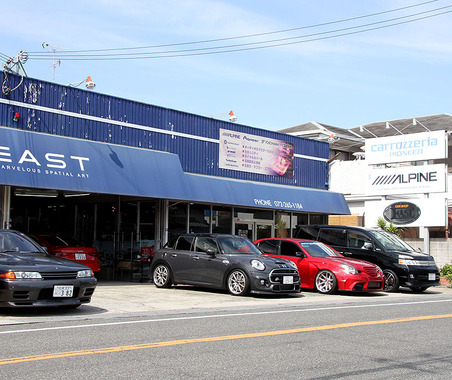 【プロショップ訪問記】イースト(大阪府): 豊富な経験でトータルにクリエイト CAR LIFEを創造するプロショップ 画像