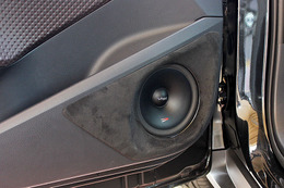 VIBE Audio・デモカー(製作:イース・コーポレーション)。 VIBE Audio・デモカー(製作:イース・コーポレーション)。