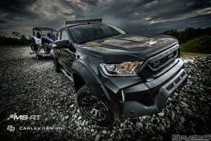 史上最強ライダーも参入!3ブランドによる夢コラボ、「フォード レンジャー」カスタムで夏の夜を走り抜け 画像