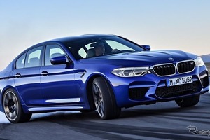 BMW M5、新型を発表…600馬力ツインターボ+歴代初の4WD 画像