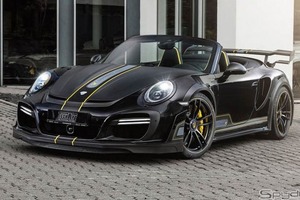 世界最速量販カブリオレ誕生!ポルシェ「GTストリートR」、リフトアップ機能で悪路も快走! 画像