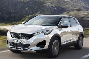 人気コンパクトSUV「プジョー 2008」次期型デザイン予想…3008を継承 画像