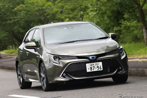 【トヨタ カローラスポーツ 試乗】この乗りやすさは、疑う余地なく「正解」である…岩貞るみこ 画像