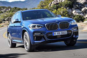 BMW X3、Mパフォーマンスモデルを追加 最高出力326psの3リットルターボディーゼルを日本初導入 画像