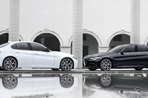 ジュリア2.0ターボ スーパー、スタイリング強化の限定車発売 ベース車より13万円安 画像