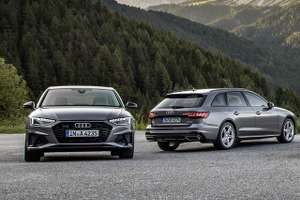 アウディ A4 改良新型、表情変化…フランクフルトモーターショー2019で発表へ 画像