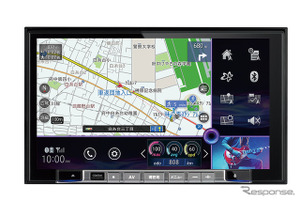 クラリオンのクワッドビューナビ、ショートカット機能で操作性向上 音声による自宅エアコン操作にも対応 画像
