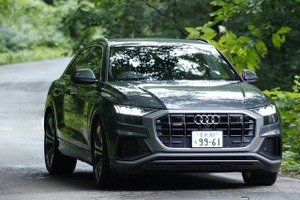 【アウディ Q8 新型試乗】ハンドリングはスポーツサルーン…九島辰也 画像