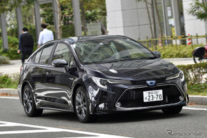 【トヨタ カローラ 新型試乗】ゴルフと比べても決して引けを取らない…まるも亜希子 画像