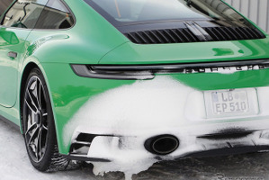 クリアテールレンズがカッコよすぎ…ポルシェ 911 GTS 新型、全部見えた 画像
