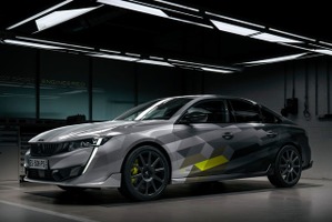 プジョー 508 新型、「プジョースポール」は400馬力PHV…新たなプロトタイプの画像 画像