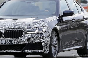 BMW 5シリーズ 改良新型、標準モデルと「Mスポーツ」をダブルスクープ! 画像