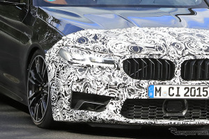 戦闘態勢は万全!BMW M5 改良新型、新デザインもくっきりと 画像