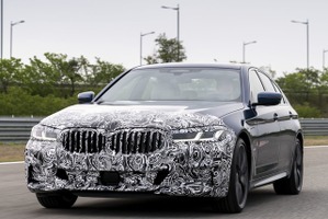 BMW 5シリーズ 改良新型、プロトタイプの画像 5月27日発表 画像