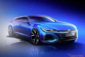 VW アルテオン 改良新型、初の「R」がスタンバイ 6月24日発表 画像
