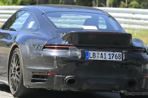 ポルシェ 911ターボ にダックテール?これが限定「スポーツクラシック」か 画像