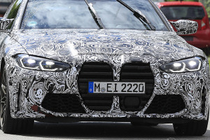 BMW M4クーペ 新型に“隠し玉”モデルあり!? メガ・キドニーグリルも完全露出 画像