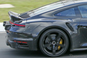 GT3テクノロジーを流用?ポルシェ 911ターボ、謎のプロトタイプの正体は 画像