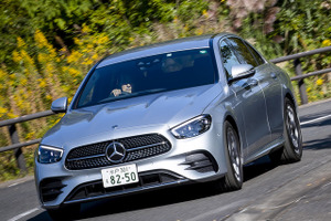 【メルセデスベンツ Eクラスセダン&ワゴン 新型試乗】1.5Lとは想像もつかない走り…島崎七生人 画像