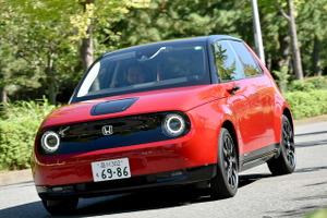 【ホンダe 新型試乗】久しぶりにガレージに納めたい一台と出会った…九島辰也 画像
