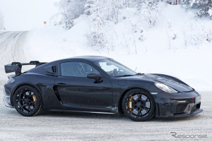ポルシェ 718ケイマン 最強の「GT4 RS」、市販型は約1400万円!? 500ps超の噂も 画像