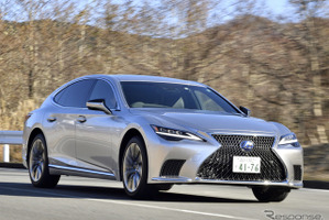 【レクサス LS 新型試乗】やっと実現された「これぞLSの走り」…島崎七生人 画像