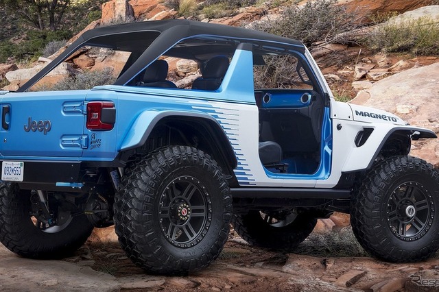 ジープ ラングラー のEVコンセプト、625馬力に強化…「2.0」に発展