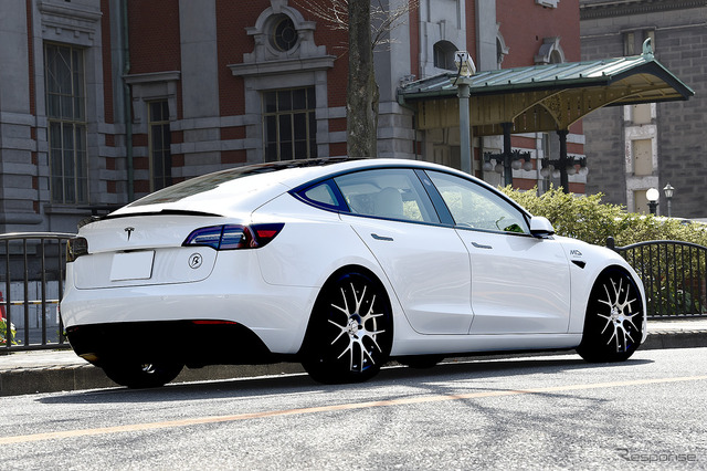 テスラのスタイリングに差を付ける！モデル3専用ホイールがMIDから