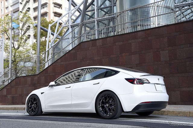 テスラのスタイリングに差を付ける！モデル3専用ホイールがMIDから