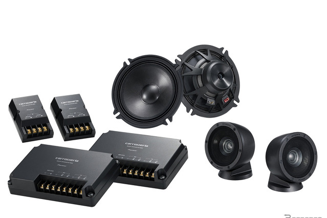 カロッツェリア パワーアンプ スピーカーセット TS-Z132PRS カロッツェリア (バッフル スピーカー線付き)