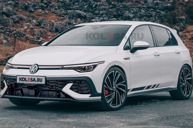 VW『ゴルフGTI』8.5世代、最終デザインはこれだ！ 規制緩和でMT