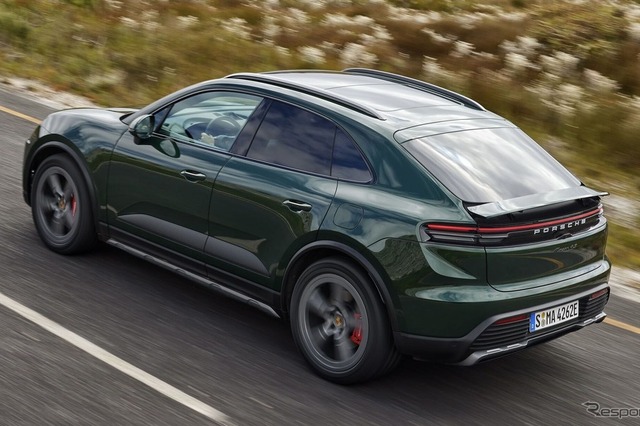 ポルシェ『マカン4S』発表、最大516馬力のツインモーターAWD搭載…航続