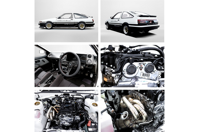 トヨタ「AE86」に現代のバワーユニット移植！ KINTOで乗れる | Push on