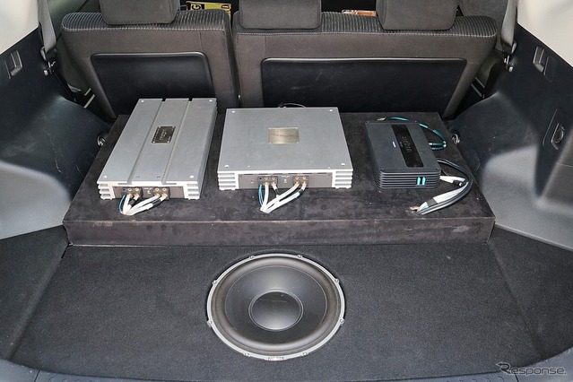 プリウス α ウーファー アンプ ロックフォード カロッツェリア 自作 プリウス α ウーファー アンプ ロックフォード カロッツェリア 自作