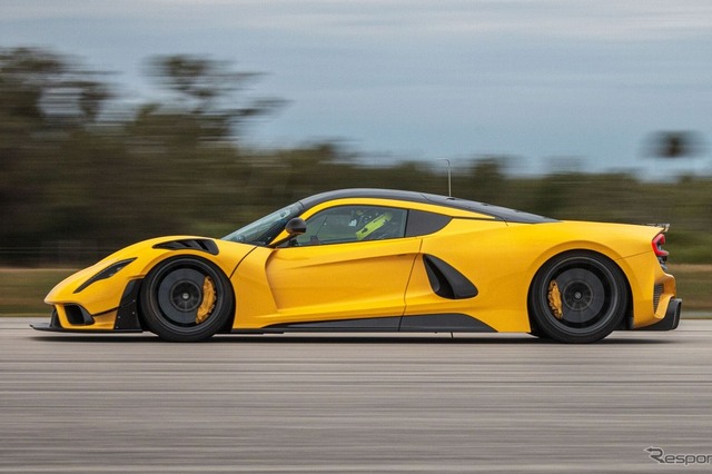 ハペ　5種 世界最強の内燃エンジン搭載！ 2031馬力のハイパーカー『ヴェノムF5